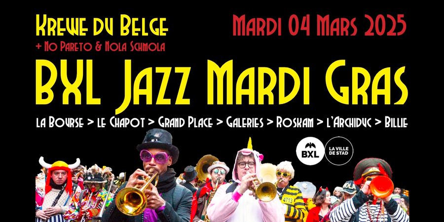 image - BXL Jazz Mardi Gras 2025