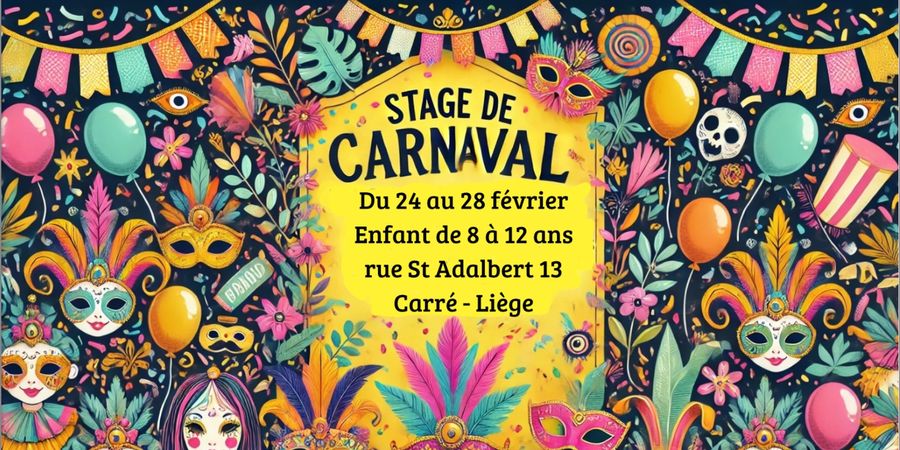 image - Stage de Carnaval : Le maquillage et les costumes autrement !