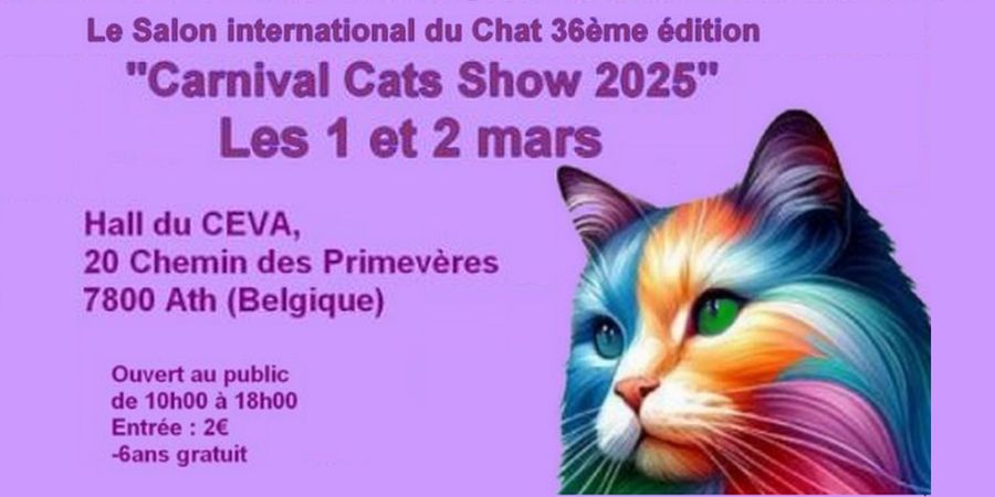 image - Salon International du Chat - ATH 2025