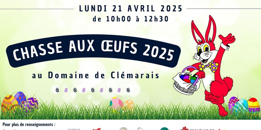 image - Chasse aux Oeufs 2025 au Domaine de Clémarais par Escal'Concept