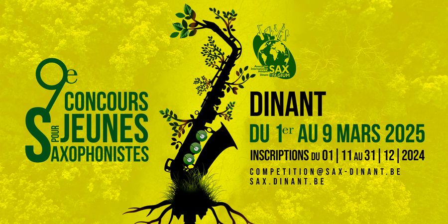 image - 9e Concours pour Jeunes Saxophonistes