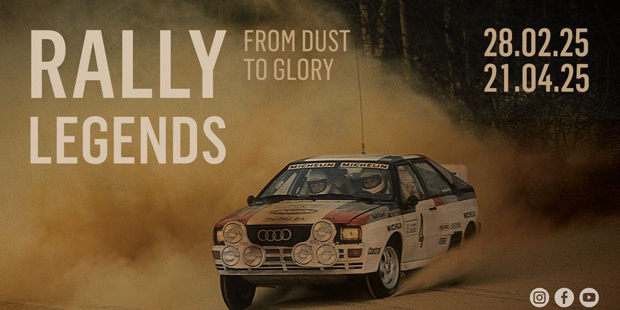 image - Expositie : Rally Legends – From Dust to Glory