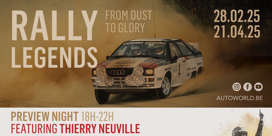 image - Rally Legends – Preview Night featuring Thierry Neuville