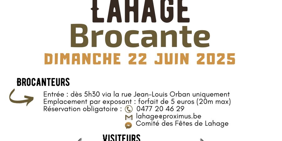 image - Brocante de Lahage 22 juin 2025