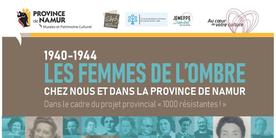 image - Exposition : Les femmes de l'ombre - chez nous et dans la Province de Namur