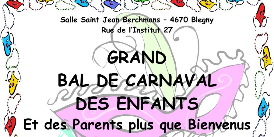 image - Grand Bal de Carnaval des Enfants