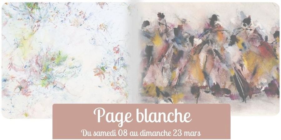 image - Page blanche à deux artistes