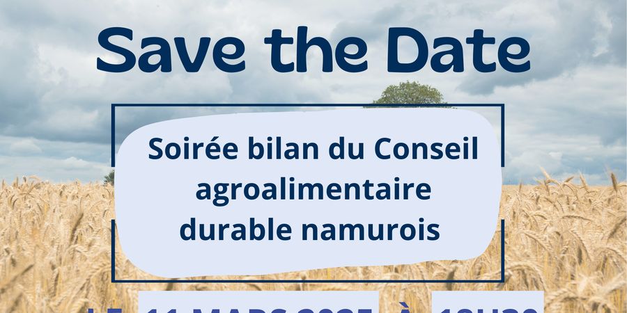 image - Soirée bilan du Conseil agroalimentaire durable namurois