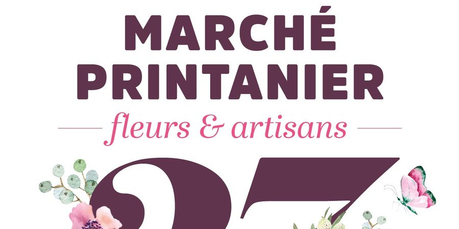 image - Marché printanier (fleurs & artisans)