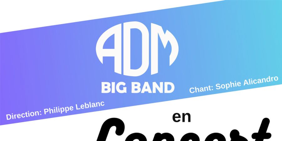 image - Big Band ADM en concert