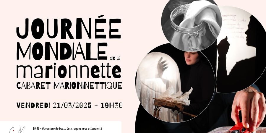 image - La journée Mondiale de la Marionnette - Cabaret Marionnettique.