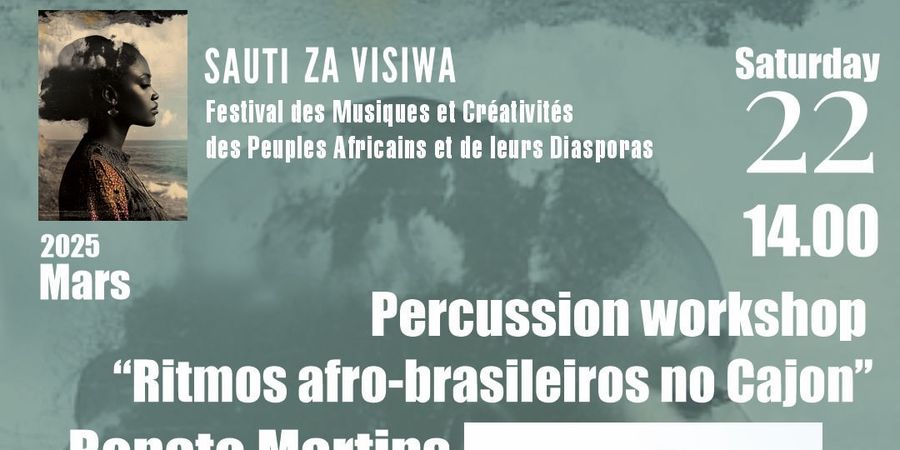 image - Atelier percussion, Renato Martins, 