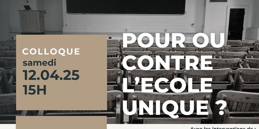 image - Pour ou contre l'école unique?