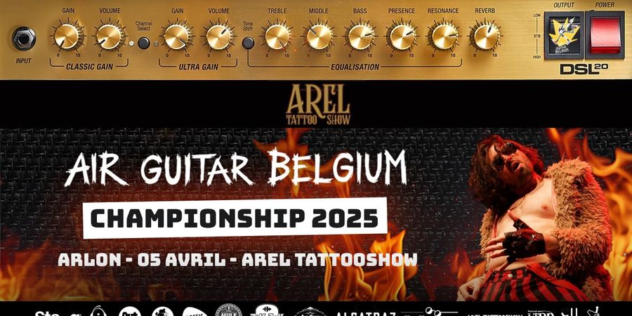 image - Air Guitar Belgium - Qualifications Arlon