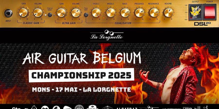 image - Air Guitar Belgium - Qualifications Mons