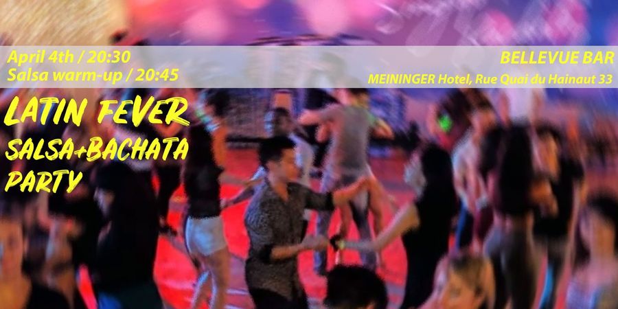 image - Latin Fever: Salsa+Bachata Soirée