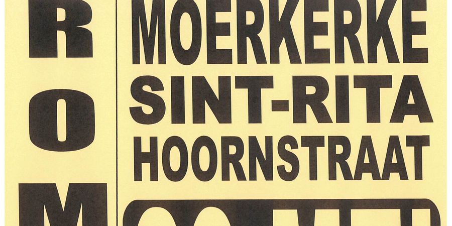 image - Rommelmarkt MOERKERKE SINT-RITA - Hoornstraat - Org. JOVAN