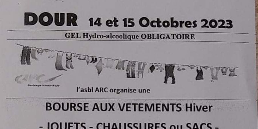 image - bourse aux vetements, jeux, livres, chaudsures, puericulture