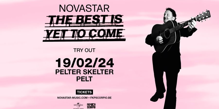 image - Novastar - The Best Is Yet To Come (exclusieve try-out) @ Pelter Skelter