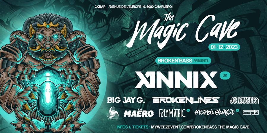 image - Broken'bass - The Magic Cave [w/ Annix & more]
