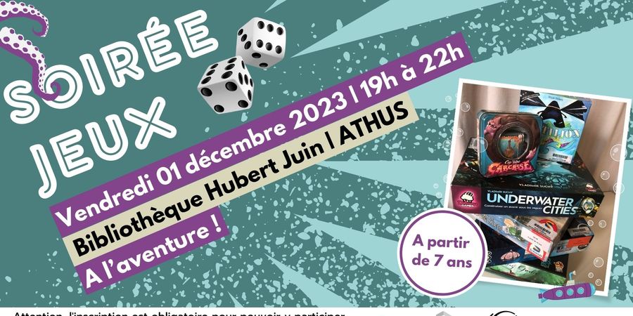 image - Soirée du jeu - A l'aventure !