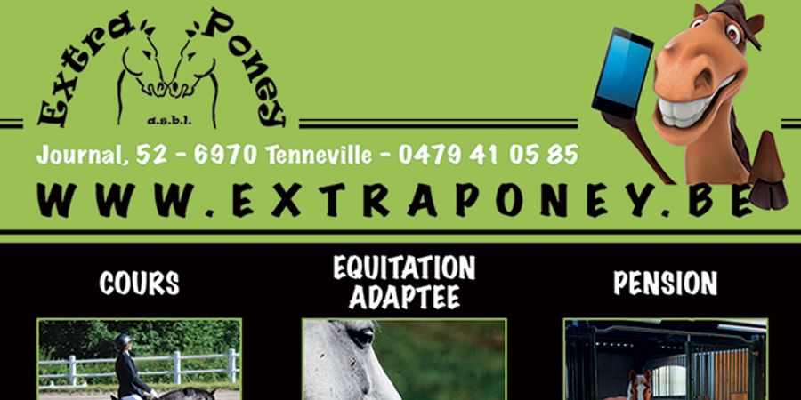 image - Stage d'automne chez Extra Poney ASBL