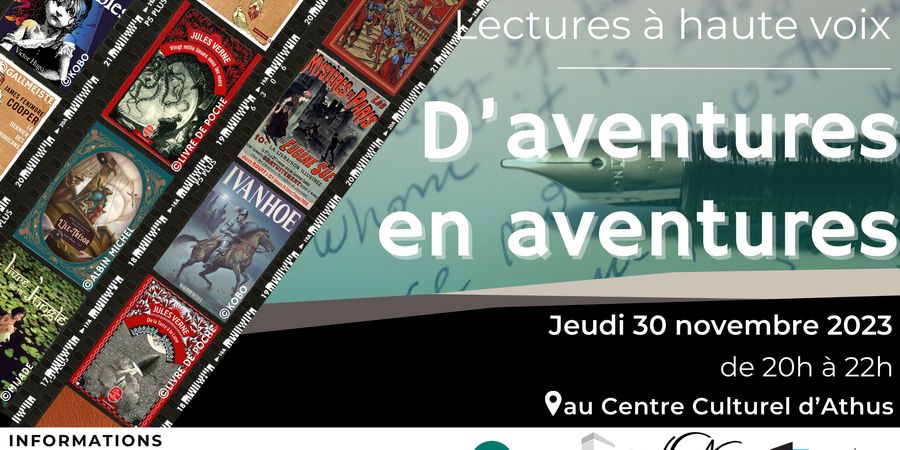 image - Lectures à haute voix - D'aventures en aventures
