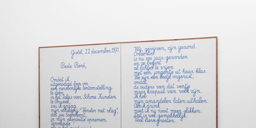 image - Le projet épistolaire de Joseph Willaert