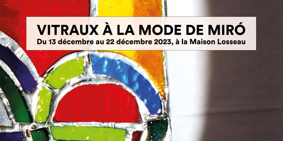 image - Vitraux à la mode de MIRÓ