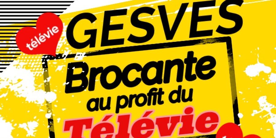 image - Brocante du Télévie de Gesves