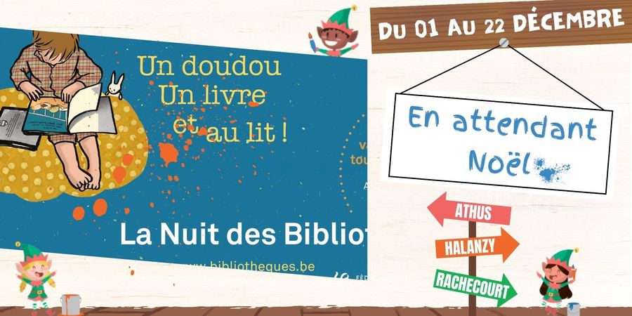 image - En attendant Noël dans vos bibliothèques de la Ville d'Aubange