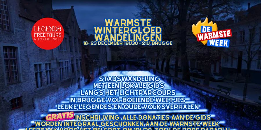 image - Warmste Wintergloedwandelingen vol Geschiedenis, Legendes en Volksverhalen