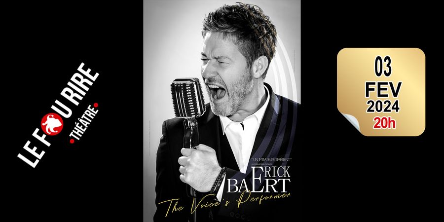 image - Erick Baert : The voice's performer