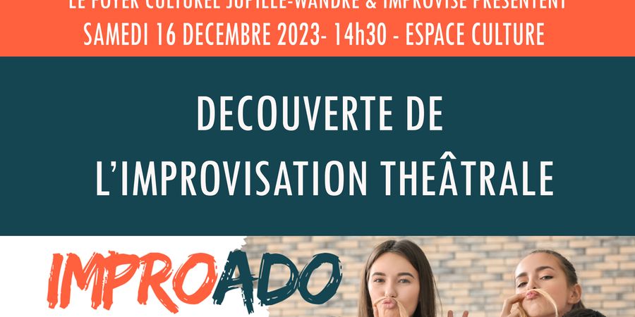 image - Découverte de l'improvisation théâtrale