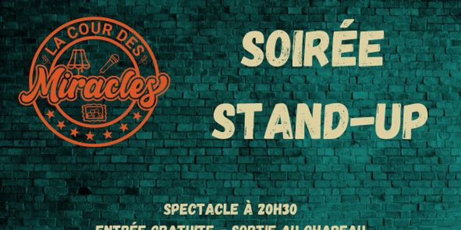 image - Soirée stand-up - La Cour des Miracles