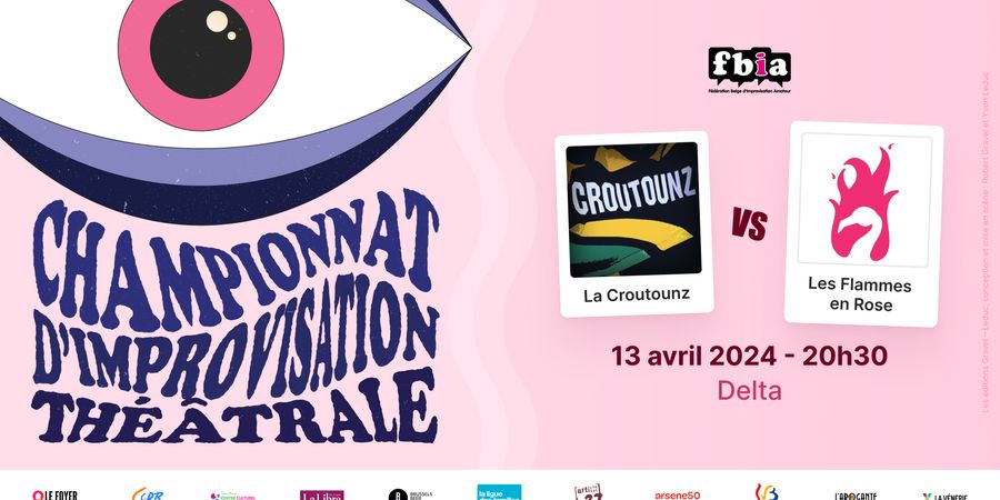 image - FBIA - Match Championnat 2023 - 2024 - Croutounz VS Flammes en Rose