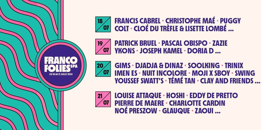 image - Francofolies de Spa 2024