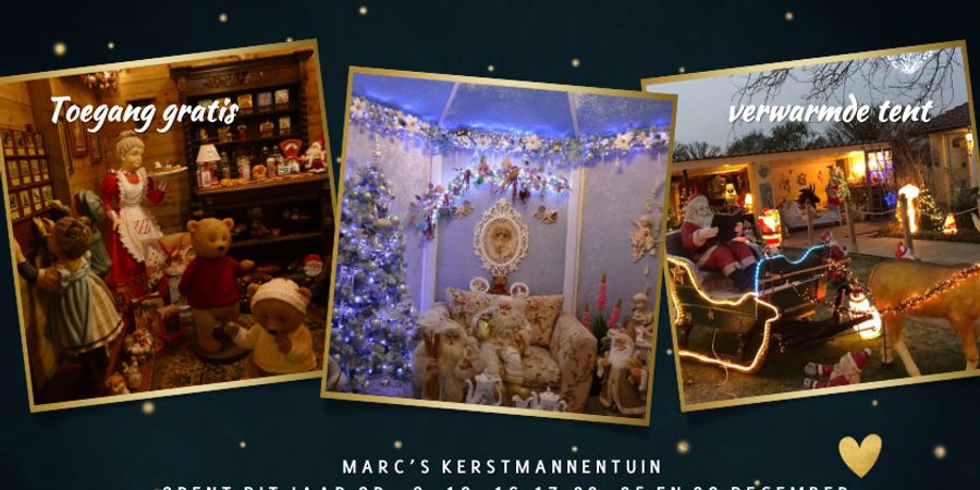 image - Marc's Kerstmannentuin in Nieuwerkerken