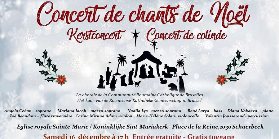 image - Concert de chants de Noel / Kerstconcert