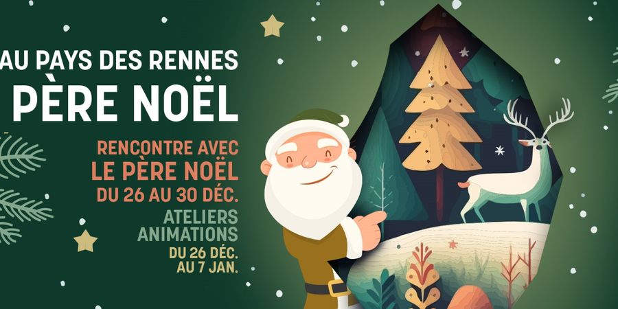 image - Au pays des rennes du Père Noël