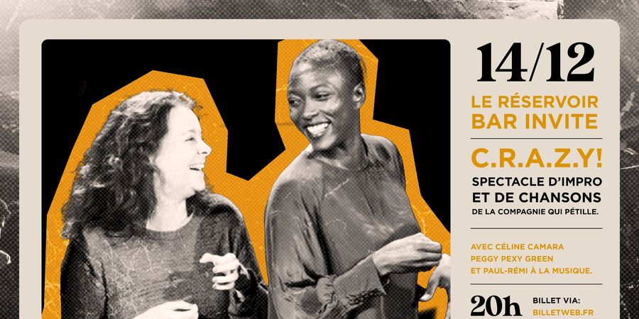 image - C.R.A.Z.Y ! un duo d'impro et de chansons