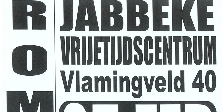 image - Rommelbeurs Jabbeke - Vrijetijdscentrum - Org. JOVAN