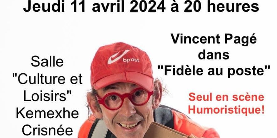 image - Seul en scène humoristique: Vincent Pagé dans 