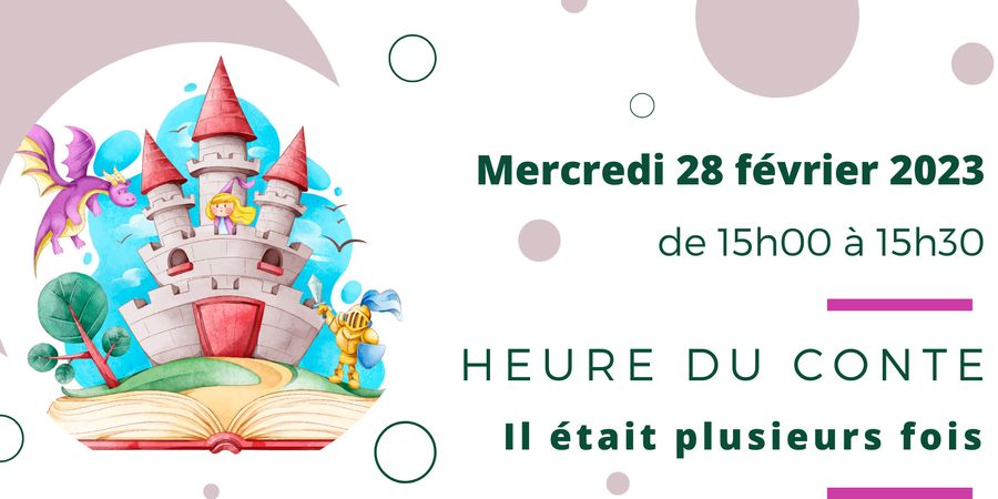 image - Heure du conte à la bibliothèque d'Athus | Il était plusieurs fois
