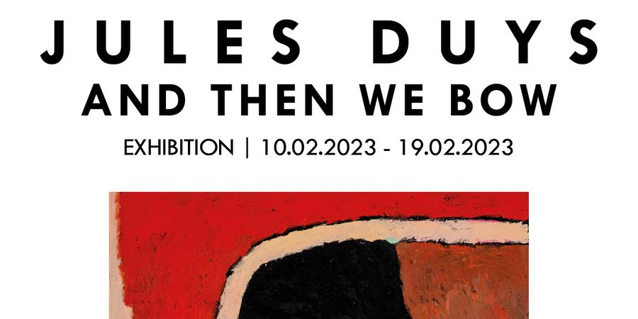 image - Jules Duys - And The We Bow