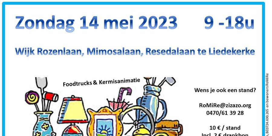 image - Garageverkoop en rommelmarkt RoMeRi