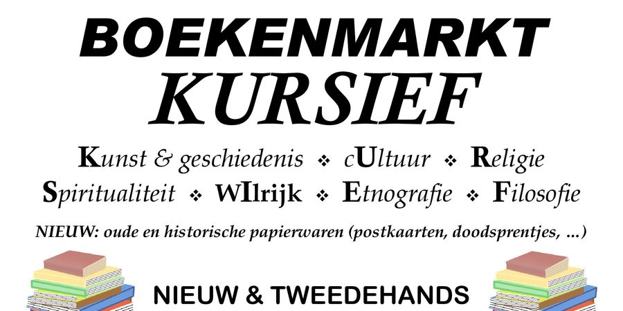 image - Boekenmarkt Kursief