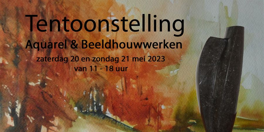 image - Tentoonstelling Aquarel & Beeldhouwwerken 