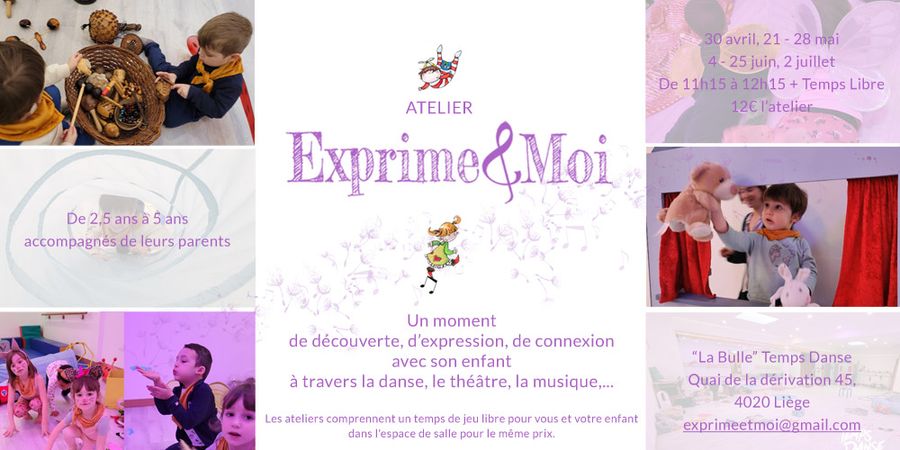 image - Exprime&Moi - Atelier parents/enfants