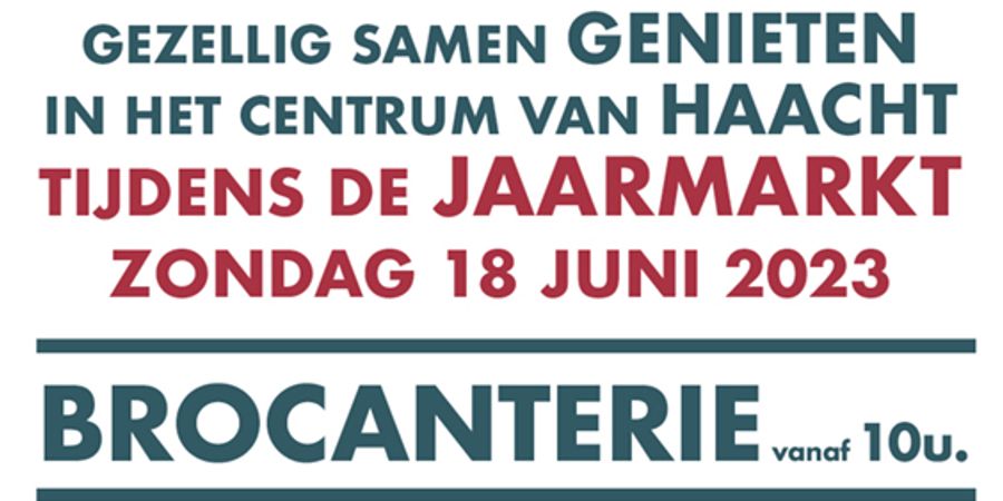 image - Brocante du marché annuel - Haacht